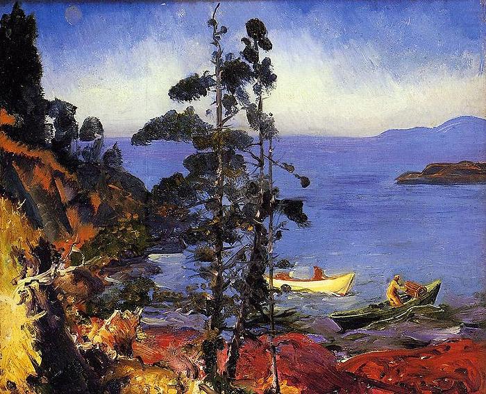 Evening Blue, George Wesley Bellows